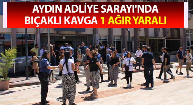 Yaralının yakınları adliye önünde feryat etti