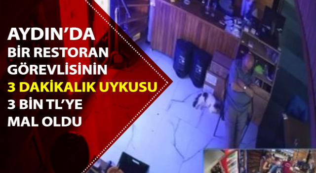 3 dakikalık uyku 3 bin liraya mal oldu