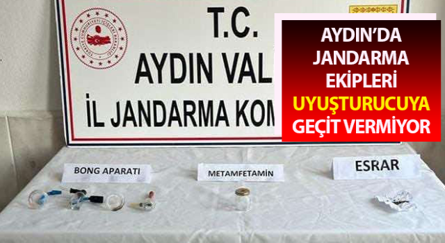 Jandarma uyuşturucuya geçit vermiyor