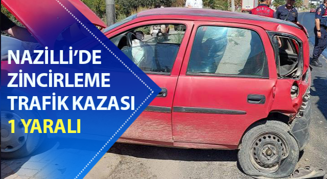 Nazilli’de trafik kazası