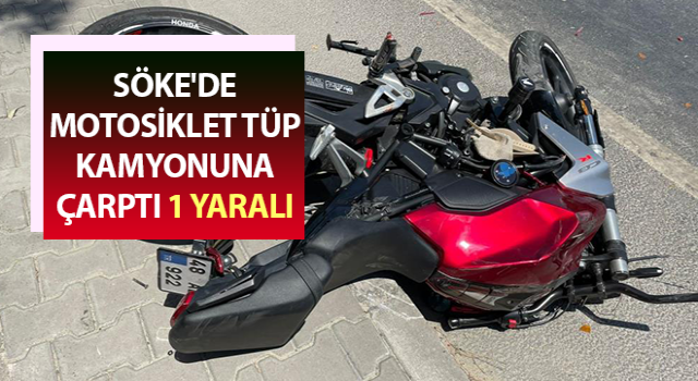 Söke'de trafik kazası: 1 yaralı