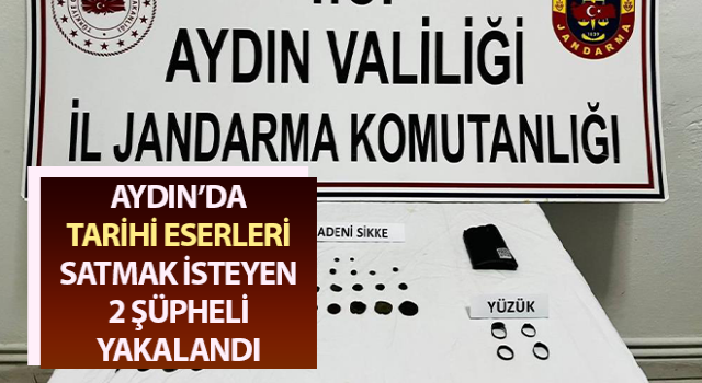 Tarihi eserleri satmak isteyince yakayı ele verdi