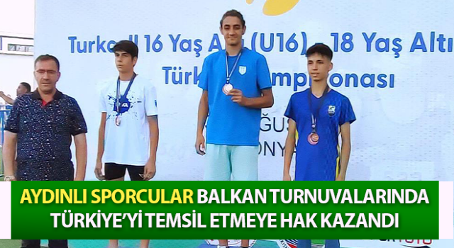 Aydınlı sporcular Balkan turnuvalarında