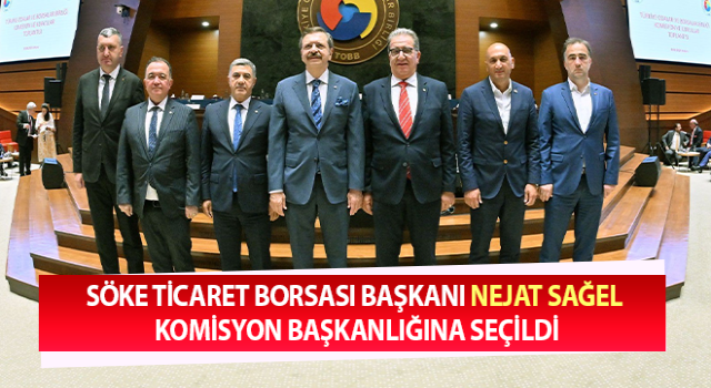 Başkan Sağel, komisyon başkanlığına seçildi