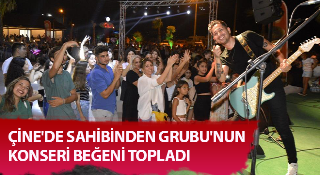 Çine'deki konser beğeni topladı