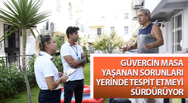 Güvercin Masa vatandaşları dinliyor