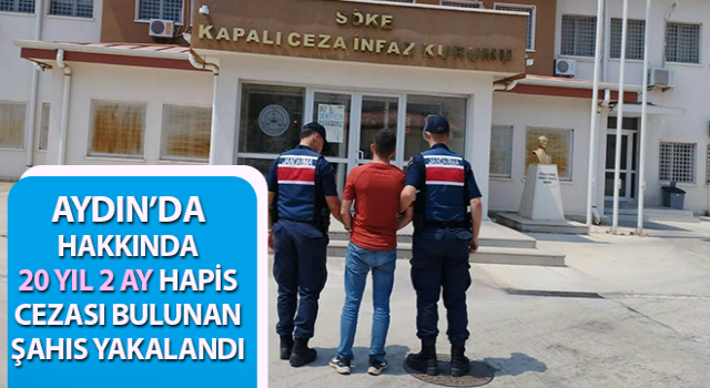 Hakkında 20 yıl hapis cezası bulunan şahıs jandarmaya takıldı