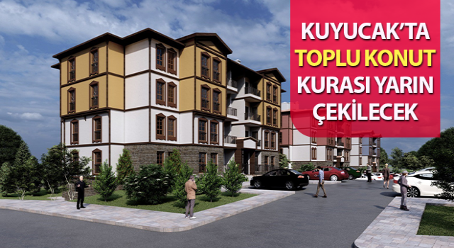 Toplu konut kurası yarın çekilecek