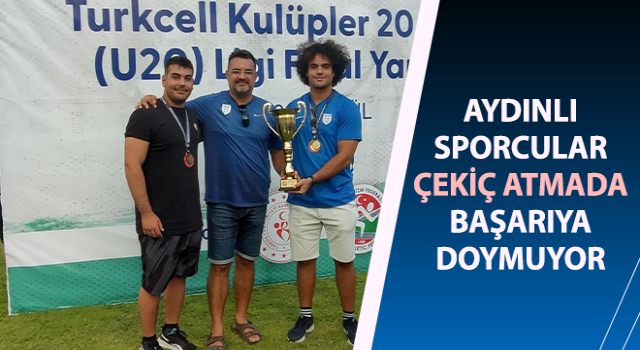 Aydınlı sporcular, başarıya imza attı