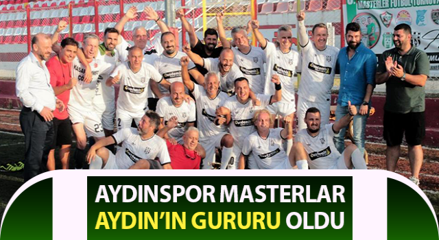 Aydınspor Masterlar, Aydın’ın gururu oldu