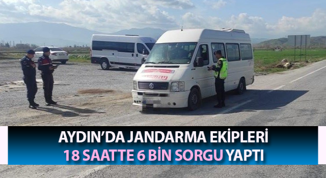 Jandarmadan 'huzur ve güven' uygulaması