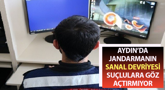 Jandarmanın sanal devriyesi, suçlulara göz açtırmıyor