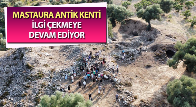 Mastaura Antik Kenti ilgi çekmeye devam ediyor