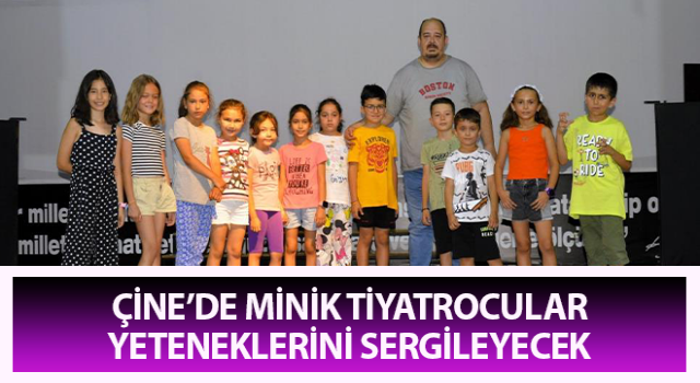 Minik tiyatrocular yeteneklerini sergileyecek