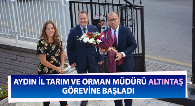 Müdür Altıntaş, görevine başladı