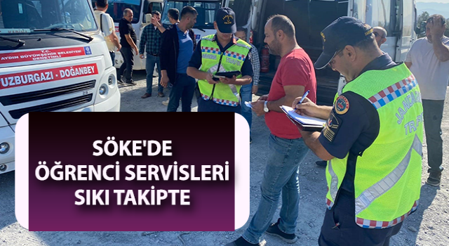 Aydın’da öğrenci servisleri sıkı takipte