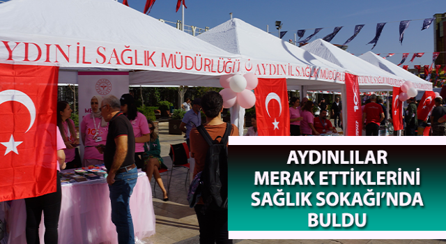 Aydınlılar Sağlık Sokağı’nda bilgilendirildi