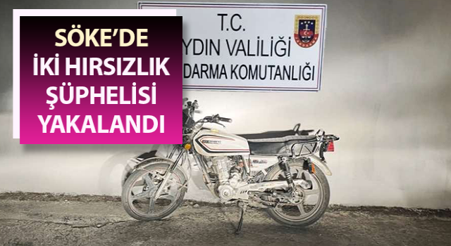 Çaldıkları motosiklet ile yakalandılar