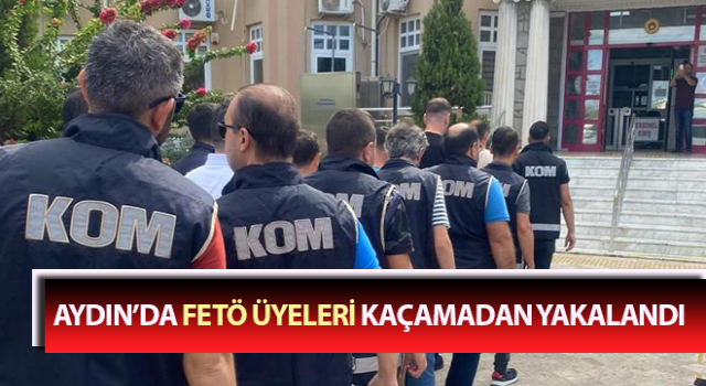 FETÖ üyeleri kaçamadan yakalandı