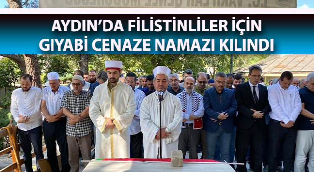 Filistin'de hayatını kaybedenler için gıyabi cenaze namazı kılındı