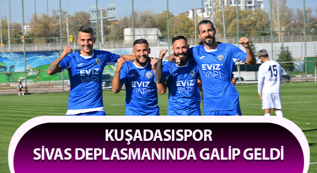 Kuşadasıspor deplasmandan 3 puanla döndü