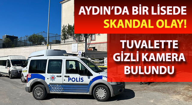 Lisede gizli kamera skandalı