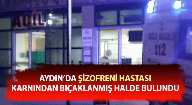 Şizofreni hastası karnından bıçaklanmış halde bulundu