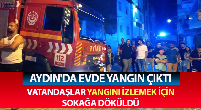 Yangın değil, vatandaşın merakı şaşırttı