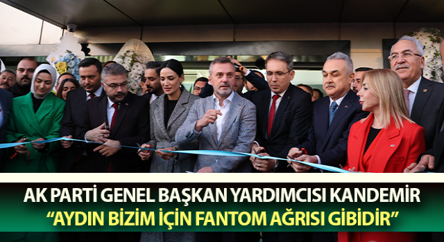 AK Parti Aydın İl Başkanlığı’nın yeni binası törenle açıldı