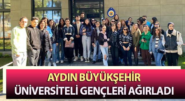 Aydın Büyükşehir, üniversiteli gençleri ağırladı