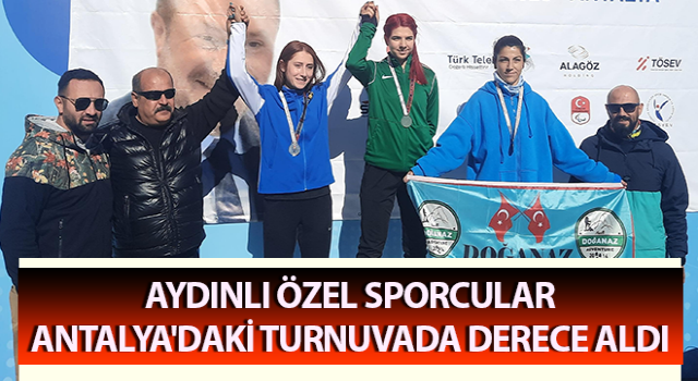 Aydınlı sporcular çeşitli dallarda derece yaptı