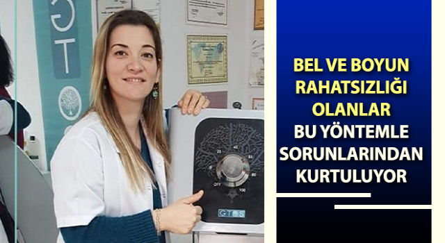 Bu sistem ile hastalar hem ağrılarından kurtuluyor, hem de iş kaybı yaşamıyor