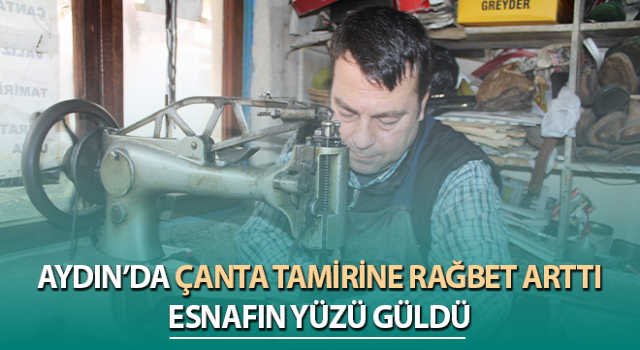 Çanta tamirine rağbet arttı