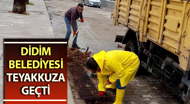 Didim Belediyesi teyakkuza geçti