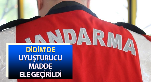 Didim'de uyuşturucu madde ele geçirildi