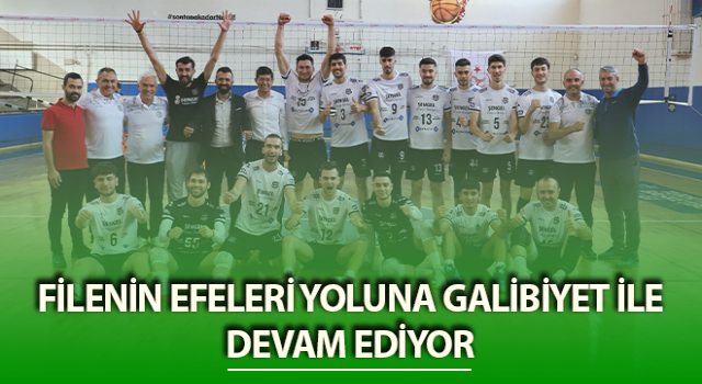 Filenin efeleri yoluna galibiyet ile devam ediyor