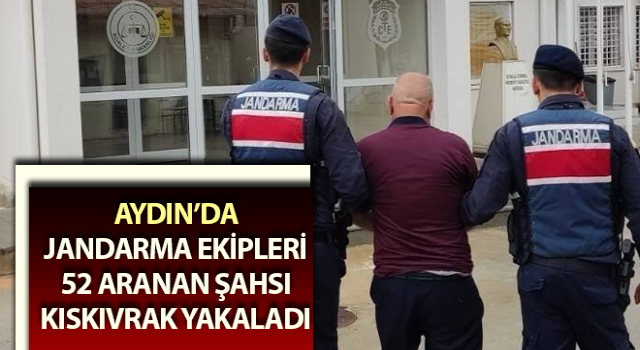 Jandarma ekipleri 52 aranan şahsı kıskıvrak yakaladı