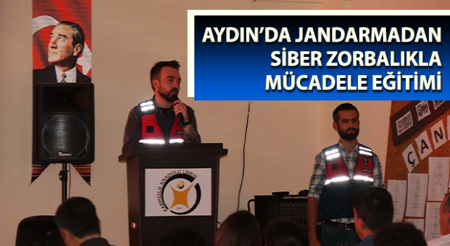 Jandarmadan Siber Zorbalıkla Mücadele eğitimi