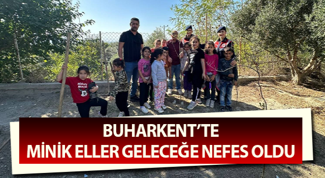 Minik eller geleceğe nefes oldu,