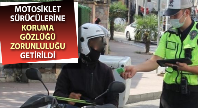 Motosiklet sürücüleri için trafikte yeni dönem