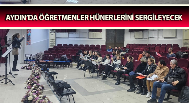 Öğretmenler koroda hünerlerini sergileyecek