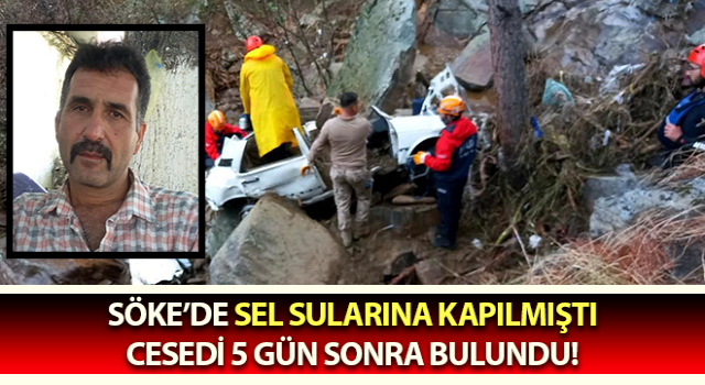 Sel bölgesindeki arama çalışmalarında ceset bulundu