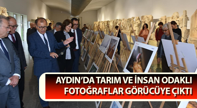 Tarım ve insan odaklı fotoğraflar görücüye çıktı