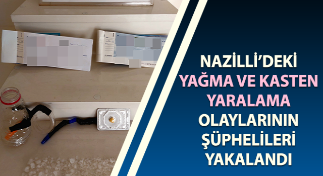 Yağma suçundan aranan şüpheliler yakalandı