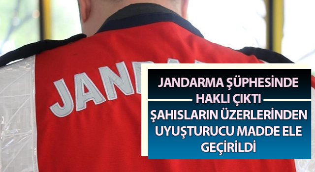 Aydın’da jandarma şüphesinde haklı çıktı