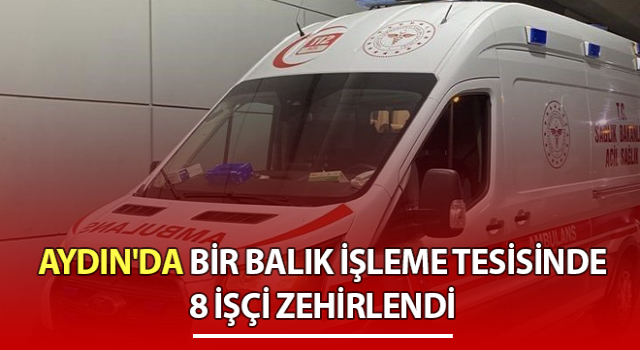 Balık işleme tesisinde işçilerin zehirlendiği iddiası