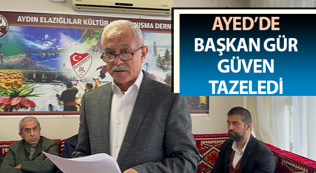 Başkan Gür güven tazeledi