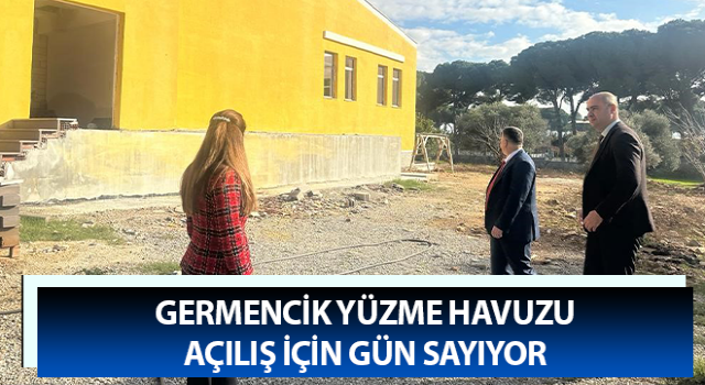 Germencik yüzme havuzu açılış için gün sayıyor