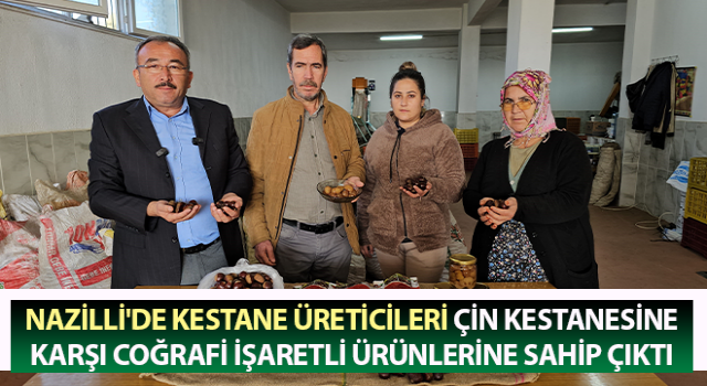 Kestane üreticileri, Çin kestanesine karşı coğrafi işaretli ürünlerine sahip çıktı