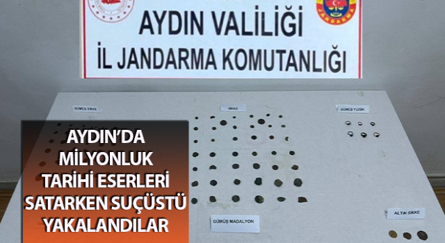 Tarihi eserleri satarken suçüstü yakalandılar